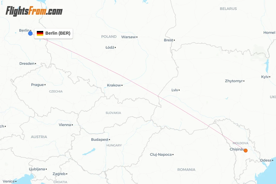 Karinou Airlines flights from Berlin, BER - FlightsFrom.com