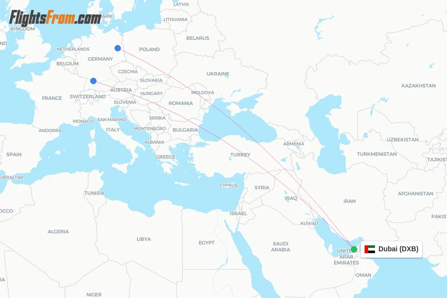 Condor flights from Dubai, DXB - FlightsFrom.com