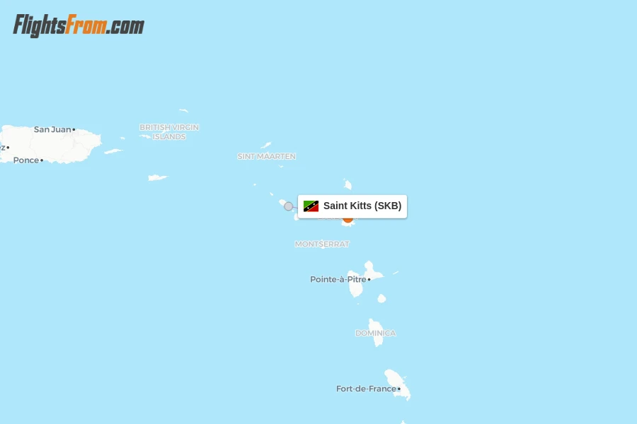 Skb City Code British Airways flights from Saint Kitts, SKB - FlightsFrom.com