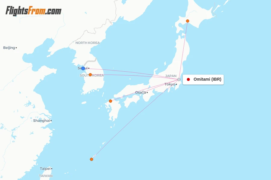 Omitami flight map