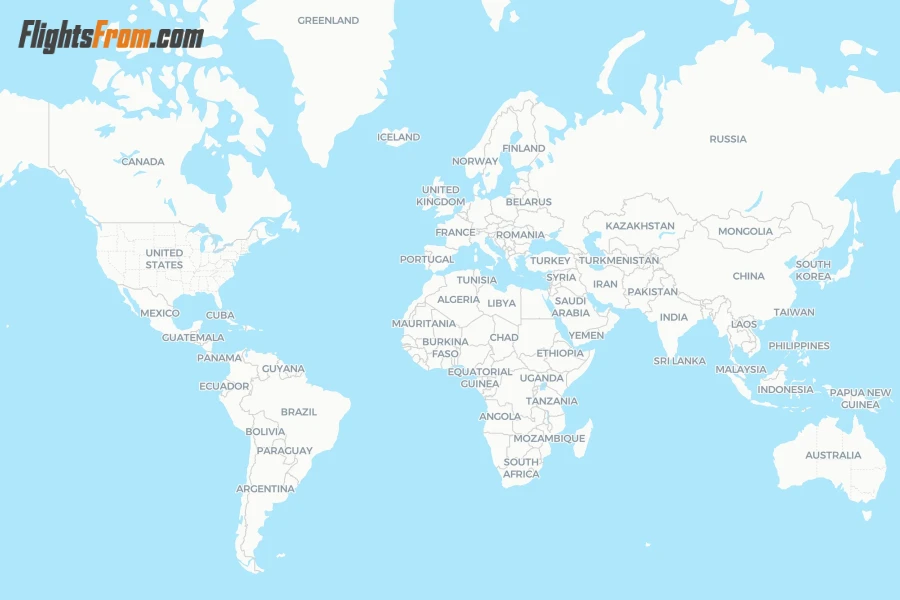 Flights from Brisbane to Luddenham  route map